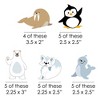 Big Dot of Happiness Arctic Polar Animals - DIY Shaped Winter Baby Shower or Birthday Party Cut-Outs - 24 Count - 3 of 4