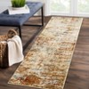 Machine Washable 2×6 Runner Rug Modern Abstract Area Rug with Non-slip Backing, Soft Low Pile Contemporary Printed Carpet for Entryway - 2 of 4