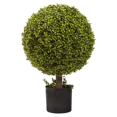 Nearly Natural 27" Boxwood Ball Topiary