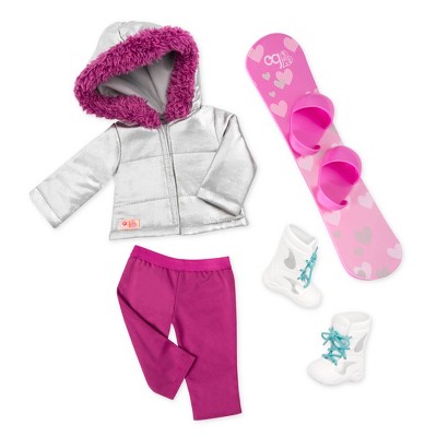 Our Generation Regular Snowboard Outfit 