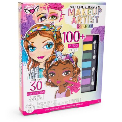 Makeup artist sketch store set toy