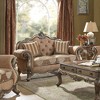 Acme Furniture Ragenardus Sofa Fabric Vintage Oak - 2 of 4