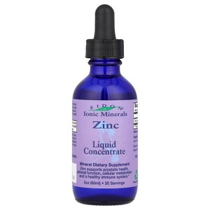 Eidon Ionic Minerals Zinc, Liquid Concentrate, 2 oz (60 ml) (7.5 mg per Serving) - 1 of 2