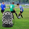 Generic Thickened Extra Large Sports Ball Bag Mesh Socce Ball Bag Heavy Duty Drawstring Bags Team Work - 2 of 4