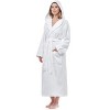 Arus Women's Meridian Regular Style Hooded Mid-Calf 100% Turkish Cotton Robe - 2 of 4