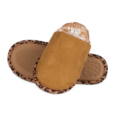 Jessica Simpson Womens Micro-Suede Scuff Slipper