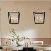 Delvin 24 Inch 4 Light Pendant with Clear Glass in Champagne Bronze and Black - 4 of 4