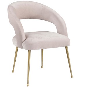 TOV Furniture Rocco Velvet Upholstered Dining Chair - 1 of 4