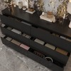FUFU&GAGA Black six-drawer dresser Modern minimalist style Sturdy and durable - 4 of 4