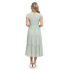 August Sky Women`s Smocked Tiered Dress_(RDC2013-A_Mint_Medium) - 2 of 4