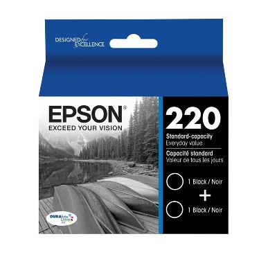 Epson 220 Single, 2pk, 3pk & 4pk Ink Cartridges - Black, Yellow, Magenta, Cyan, Multicolor