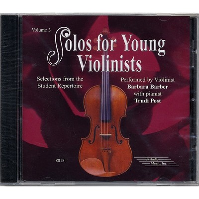 Alfred Solos for Young Violinists Vol. 3 (CD)