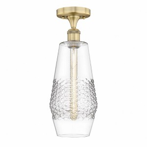 Windham - 1 Light Flush Mount In Industrial Style-16.75 Inches Tall and 7 Inches Wide - 1 of 1