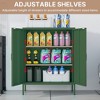 Rbied 31.5 in. W x 15.8 in. D x 40 in. H Metal File Cabinet Storage Cabinet with Adjustable Shelves for Homes, Offices and Coffee Bars - 3 of 4
