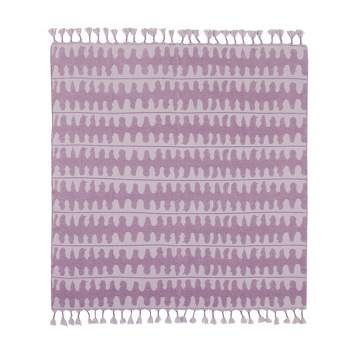 50"x60" Himaya Throw Blanket Purple - Jungalow by Justina Blakeney
