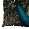 Ingrid Beddoes Peacock And Proud IV Square Floor Pillow - Deny Designs - 3 of 4
