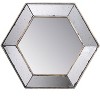 VYNXARIA 21"*18" Hexagon Wall Mirror with Traditional Silver Finish, Home Decor Accent Mirror for Living Room, Entryway,Bedroom - 2 of 3
