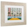 Trademark Fine Art - Fahad Abdualhameid  The Runner Matted Framed Art - 3 of 4