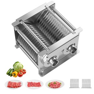 VEVOR Meat Cutter Machine Blade, 7 mm Blade for Commercial Meat Cutter, One Set Blade for SJY-DQ90 Meat Cutting Machine, Stainless Steel, Silver - 1 of 4