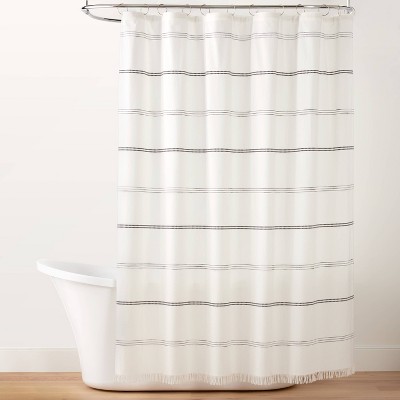 Off White Shower Curtains Target, Modern Farmhouse Shower Curtain Hooks