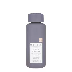 Kristin Ess The One Purple Shampoo Toning for Blonde Hair, Neutralizes Brass and Sulfate Free - 10 fl oz