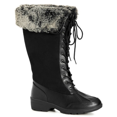 Cloudwalkers  Women's Cold Weather Alexis - Black - 8.5w : Target