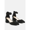 Nymph Faux Leather Low Block Heel Sandals - 2 of 4