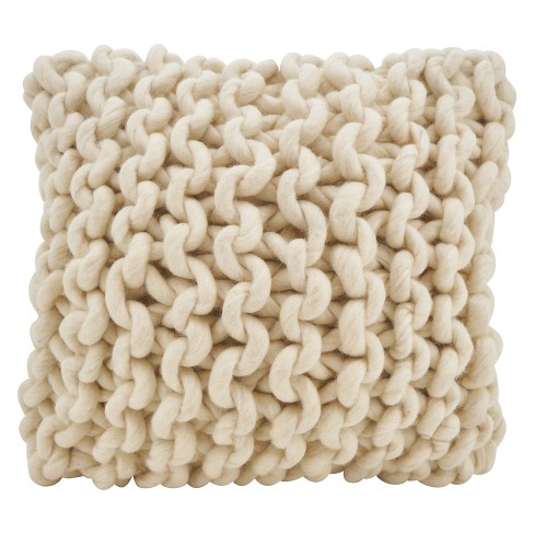 Target best sale knit pillow