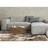 Rug Branch Contemporary Distressed, Organic Cream Indoor Area Rug - 2 of 4