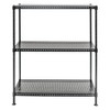 Shelving.com 3-Tier Perforated Metal Shelving, Standard Duty - 12"d x 24"w x 28"h - 2 of 2