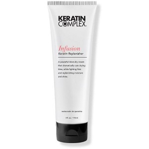 Keratin Complex INFUSION Therapy Keratin Replenisher (4 oz) Powerful Blow-Dry Cream, Fights Frizz, Replenish Hair Moisture - 1 of 4