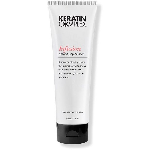 Keratin Complex INFUSION Therapy Keratin Replenisher (4 oz) Powerful Blow-Dry Cream, Fights Frizz, Replenish Hair Moisture - image 1 of 4