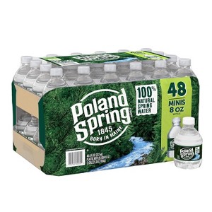 Poland Spring Water - 8 Fl Oz Bottle (pack Of 48) - 1 of 2