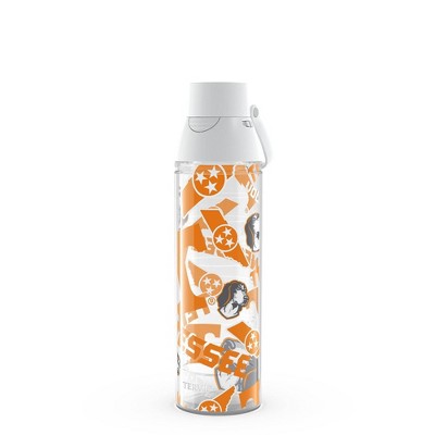 NCAA Tennessee Volunteers Tervis All Over Venture Water Bottle - 24oz: Soft Spout