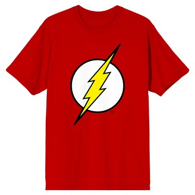 Dc Comics The Flash Logo Men's Red Graphic Tee : Target