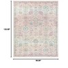 Lahome Vintage Floral Pet Friendly Machine Washable Area Rug - 2 of 4