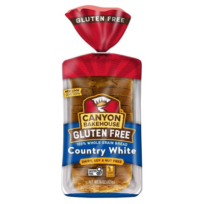 Canyon Bakehouse Gluten Free Country White Bread - 15oz : Target