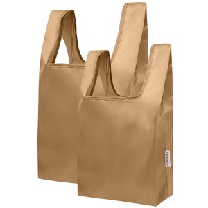 Wrapables JoliBag Nylon Reusable Grocery Bag, 2 Pack - 1 of 4