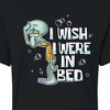 Women's - SpongeBob SquarePants - Squidward Bed Cropped Graphic T-Shirt - 2 of 4