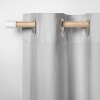 White Finial Kids' Curtain Rod Natural Wood - Pillowfort™ - 3 of 3