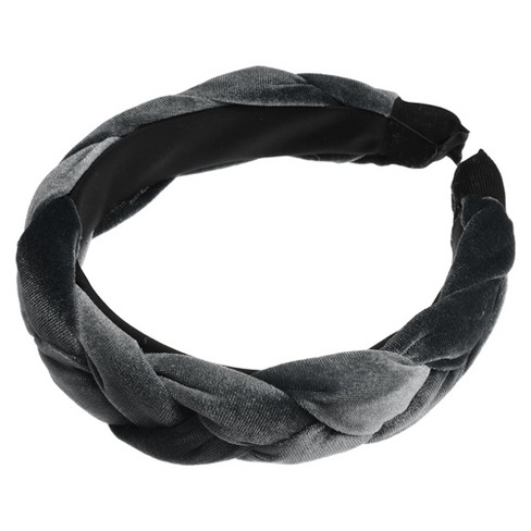 1pc Vintage Chain Hairband With Satin Fabric & Hair Tie Design, Suitable  For Daily Use