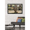Trends International Star Wars: The Book of Boba Fett - Grogu Jedi Training Framed Wall Poster Prints - 2 of 4