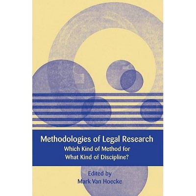 Methodologies of Legal Research - (European Academy of Legal Theory) by  Mark Van Hoecke (Paperback)