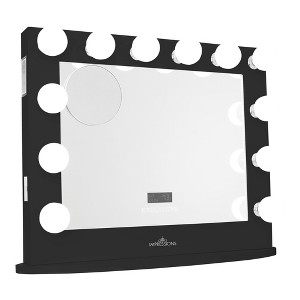 Impressions Vanity Hollywood Iconic Premiere Plus Vanity Mirror with Bluetooth Speakers - 1 of 4