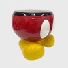 Disney Mickey Mouse & Friends Mickey Mouse Ceramic Indoor Outdoor Planter Pot Multicolor 6.81x7.68"x7.68 - 2 of 4