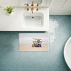 Stupell Industries Pink Serene Beach Hut Printed Plush Bathroom Floor Mat, design by Seven Trees Design - 3 of 4