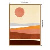 Amanti Art Sunseeker Landscape II by Victoria Borges Canvas Wall Art Print Framed 18 x 24-in. - 4 of 4