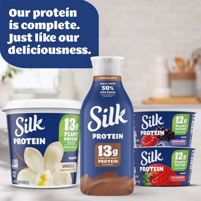 Silk Vanilla Traditional Yogurt - 13g Protein 24oz