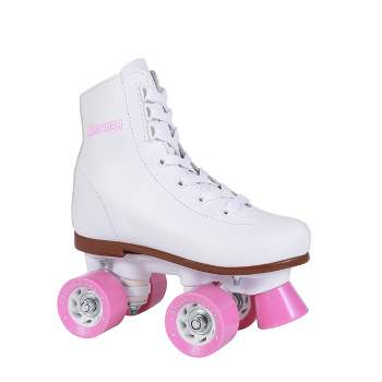 Chicago Girls' Rink Roller Skates - White 12