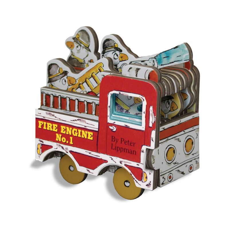 Fire Engine No. 1 - (Mini Wheels) by  Peter Lippman (Mixed Media Product), 1 of 2